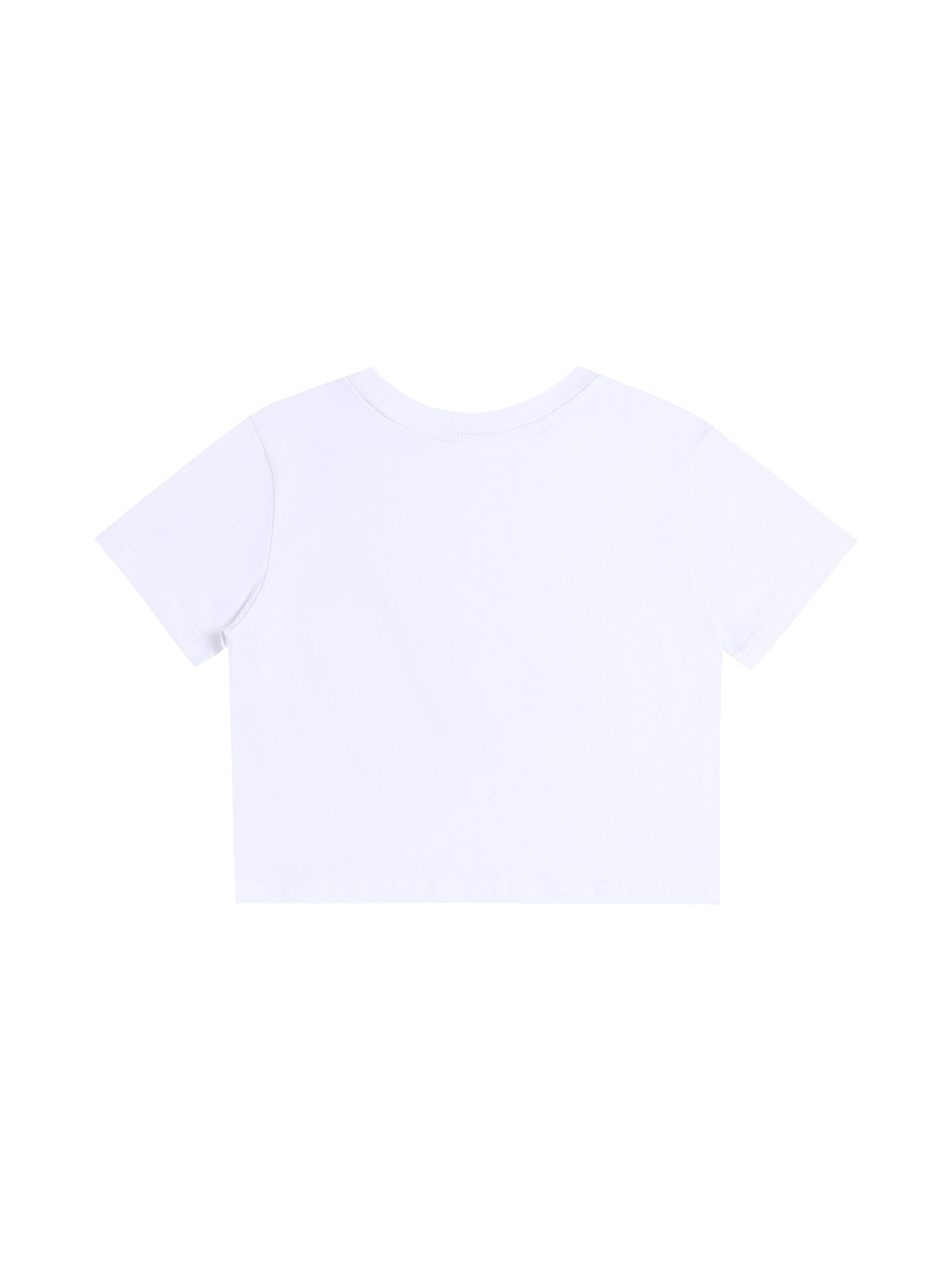 | "Tech-House Wife" | Graphic Top Fitted Cotton Crop Tee